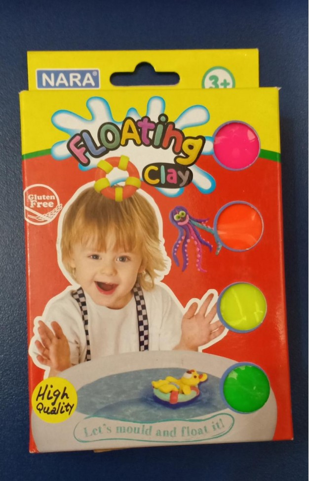 Kiddy Art Work ( Floating Clay)